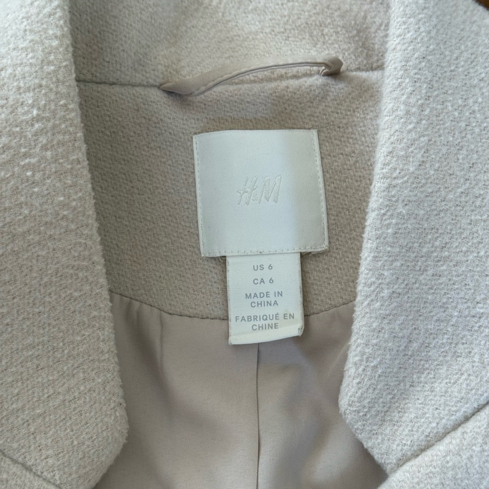 H&M Women's Beige Trench Coat